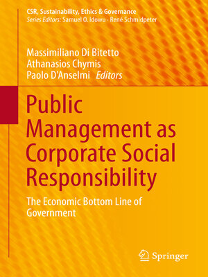 cover image of Public Management as Corporate Social Responsibility
